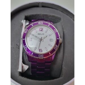 Relic Womens ZR11954 Bella‎ Purple Watch